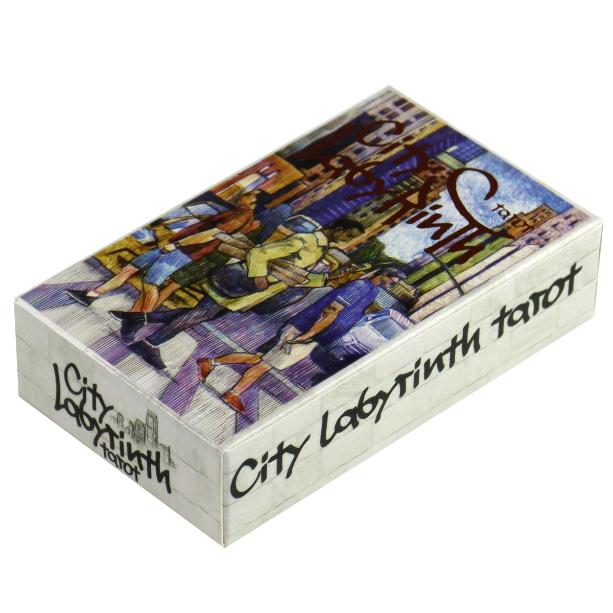 City Labyrinth Tarot Deck Cards Games Divination Party Desktop Toy Entertainment Leisure 18+ Tarot Cards About 10x6cm