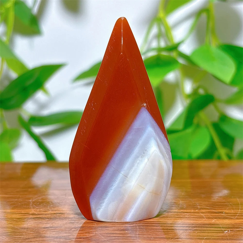 Carnelian Free Form Crystal - Natural Stone for Home Décor, Energy Healing & Spiritual Growth